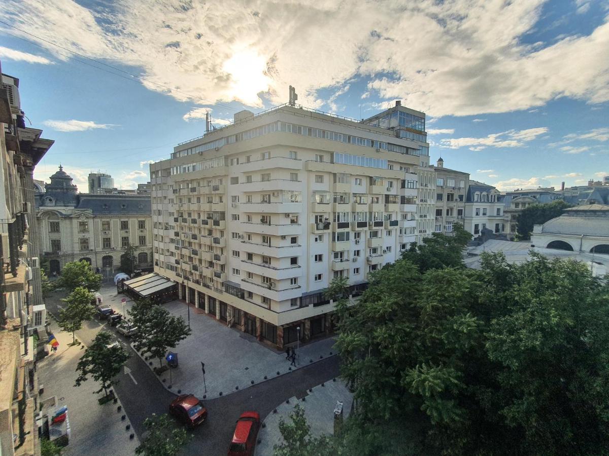 בוקרשט Charming Studio With City View מראה חיצוני תמונה
